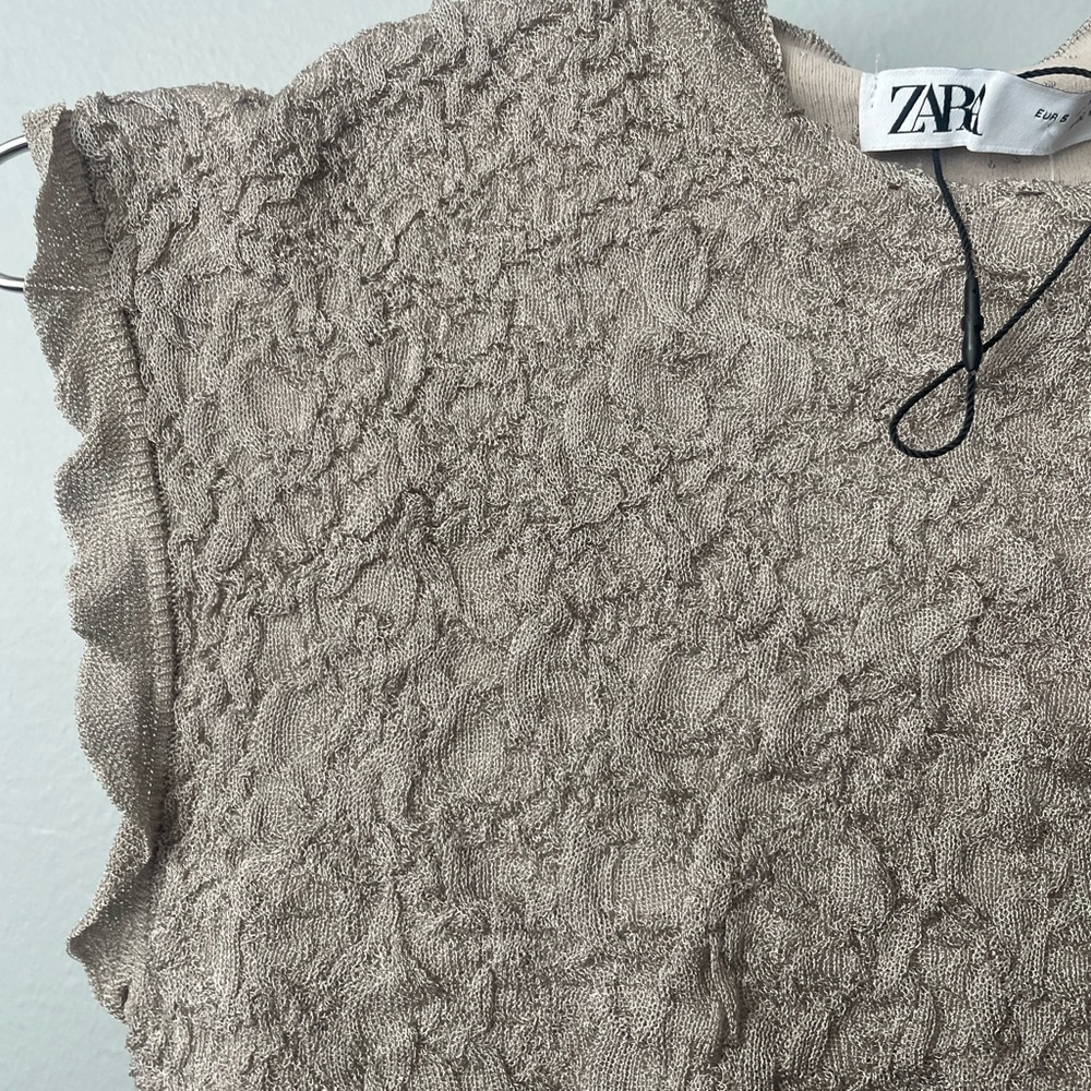 Zara Top - Beige - Picture 2 of 4